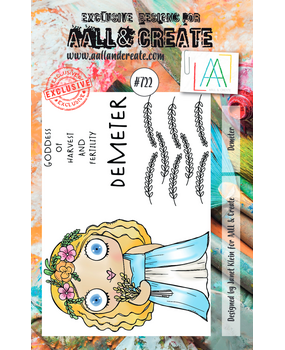 AALL and Create Clear Stamp Set A7 Demeter (AALL-TP-722)