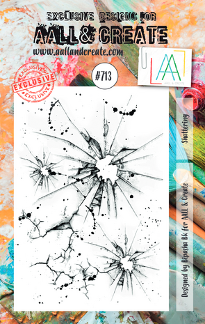 AALL and Create Clear Stamp Set A7 Shattering (AALL-TP-713) AALL and Create Clear Stamp Set A7 Shattering (AALL-TP-713)