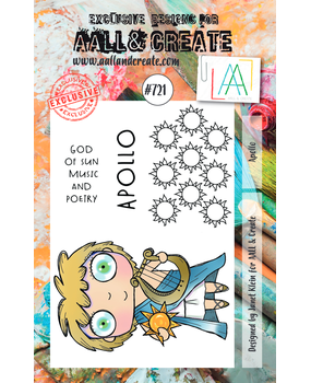 AALL and Create Clear Stamp Set A7 Apollo (AALL-TP-721)*