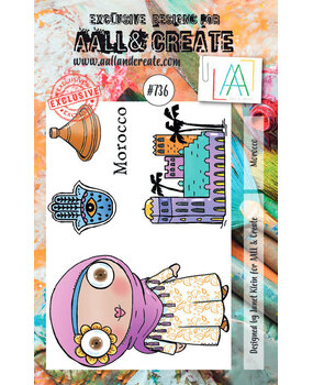 AALL and Create Clear Stamp Set A7 Morocco (AALL-TP-736)