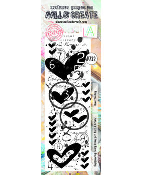 AALL and Create Clear Stamp Set Border Heart Medley (AALL-TP-732) AALL and Create Clear Stamp Set Border Heart Medley (AALL-TP-732)