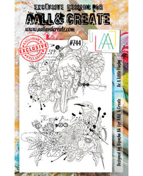 AALL and Create Clear Stamp Set A5 Be A Little Flashy (AALL-TP-744)* AALL and Create Clear Stamp Set A5 Be A Little Flashy (AALL-TP-744)*