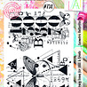 AALL and Create Clear Stamp Set A5 Geometric Butterflies (AALL-TP-730) AALL and Create Clear Stamp Set A5 Geometric Butterflies (AALL-TP-730)