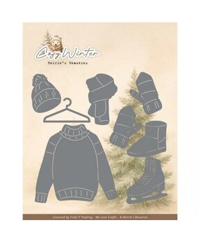 Berrie's Beauties Cosy Winter Dies Winter Accessories (BBD10072) Berrie's Beauties Cosy Winter Dies Winter Accessories (BBD10072)