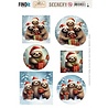 Berrie's Beauties Christmas Sloth Scenery Push Out (BBSC10124) Berrie's Beauties Christmas Sloth Scenery Push Out (BBSC10124)