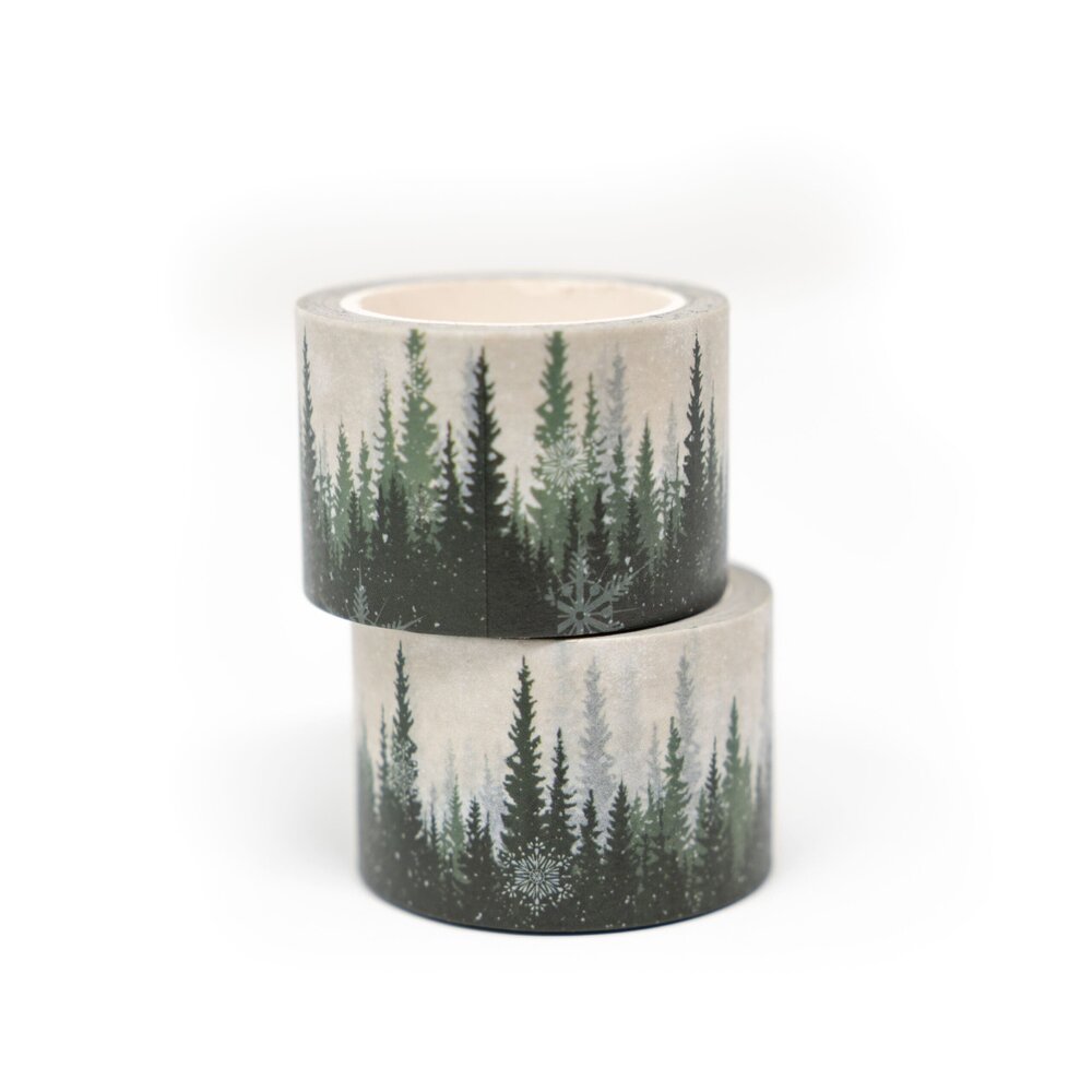Plan & Plot Studio Winter Forest Washi Tape 30mm (WT114) Plan & Plot Studio Winter Forest Washi Tape 30mm (WT114)