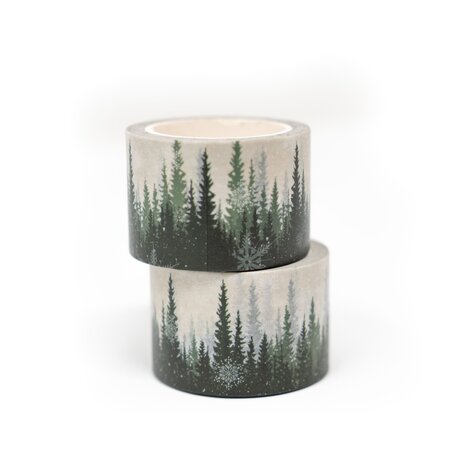 Plan & Plot Studio Winter Forest Washi Tape 30mm (WT114) Plan & Plot Studio Winter Forest Washi Tape 30mm (WT114)