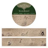 Plan & Plot Studio Woodland Washi Tape 30mm (WT152)