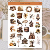 Plan & Plot Studio Gothic Autumn Stickers (8398)