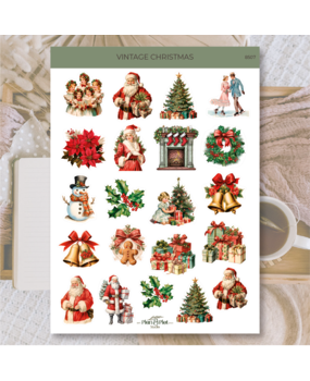 Plan & Plot Studio Vintage Christmas Stickers (8507) Plan & Plot Studio Vintage Christmas Stickers (8507)