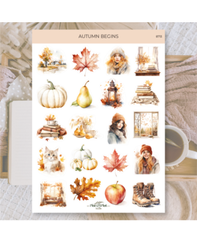 Plan & Plot Studio Autumn Begins Stickers (8713) Plan & Plot Studio Autumn Begins Stickers (8713)