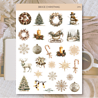Plan & Plot Studio Beige Christmas Stickers (8770) Plan & Plot Studio Beige Christmas Stickers (8770)