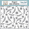 Echo Park New Day Springtime Florals Stencil (ND267034)