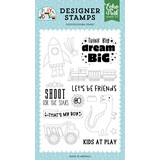 Echo Park Play All Day Boy Think Big, Dream Big Clear Stamps (PAB269046)