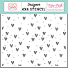 Echo Park All About A Girl All Girl Hearts Stencil (AAG282033) Echo Park All About A Girl All Girl Hearts Stencil (AAG282033)