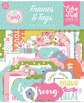 Echo Park All About A Girl Ephemera Frames & Tags (AAG282025) Echo Park All About A Girl Ephemera Frames & Tags (AAG282025)
