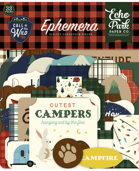 Echo Park Call Of The Wild Ephemera (COW281024)* Echo Park Call Of The Wild Ephemera (COW281024)*