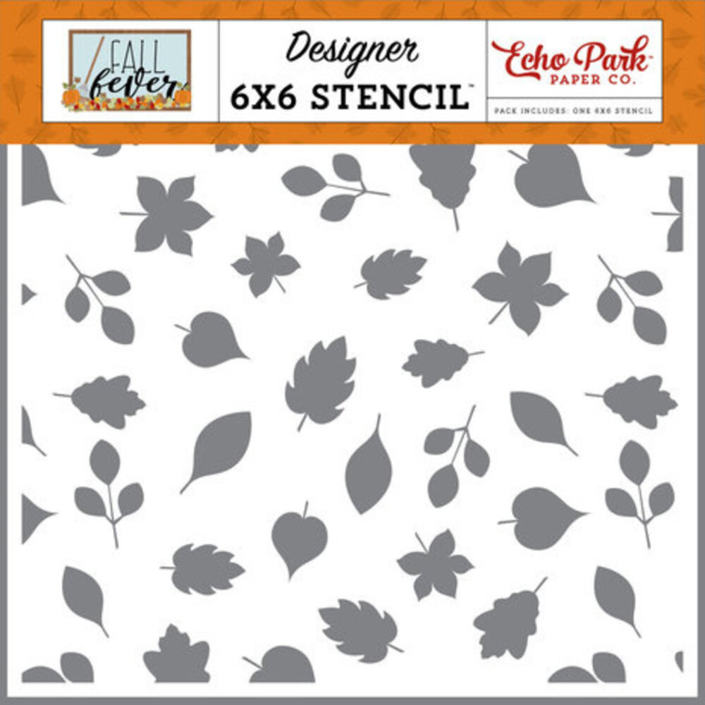 Echo Park Fall Fever Leaf Pile Stencil (FAF285033) Echo Park Fall Fever Leaf Pile Stencil (FAF285033)