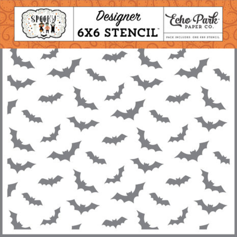 Echo Park Spooky Bats About You Stencil (SPO284035)