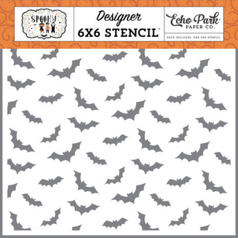 Echo Park Spooky Bats About You Stencil (SPO284035)