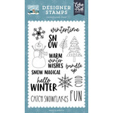 Echo Park Snowed In Snow Magical Clear Stamps (SI288043)*