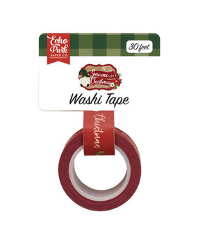 Echo Park Gnome For Christmas Washi Tape Merry Christmas Mistletoe (GFC290037)*