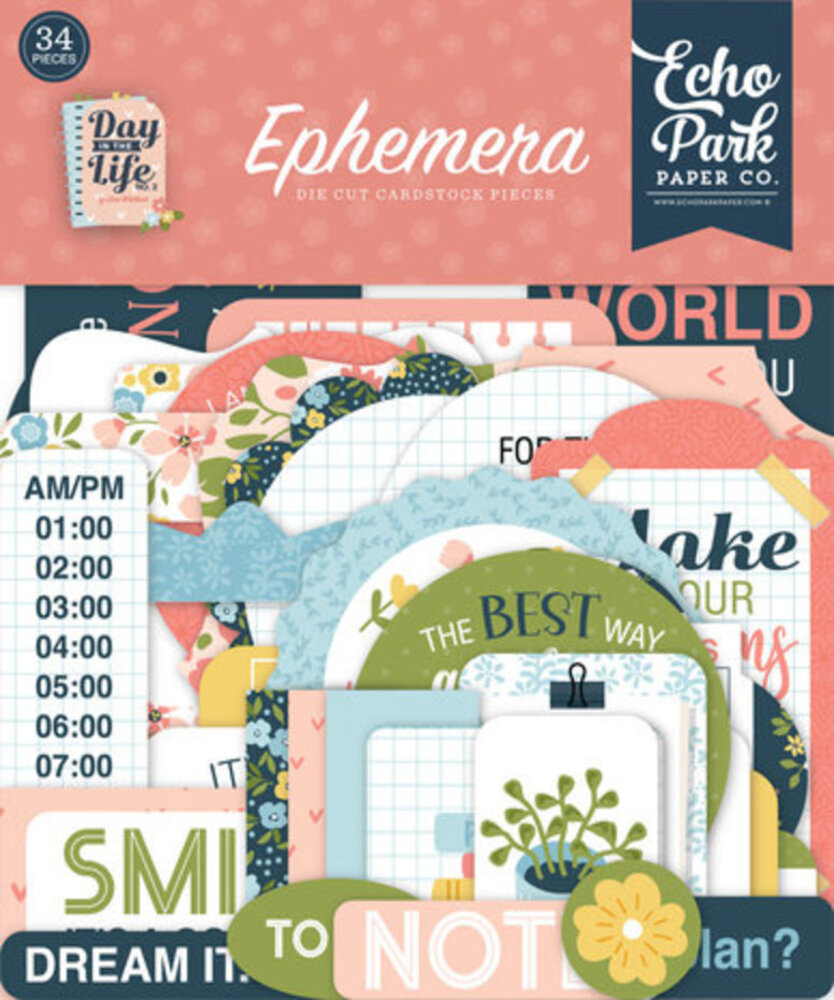 Echo Park Day In The Life No. 2 Ephemera (DLN292024) Echo Park Day In The Life No. 2 Ephemera (DLN292024)