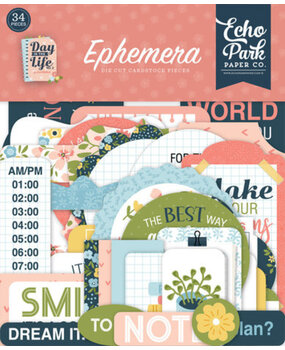 Echo Park Day In The Life No. 2 Ephemera (DLN292024) Echo Park Day In The Life No. 2 Ephemera (DLN292024)