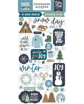 Echo Park Snowed In 6x13 Inch Chipboard Accents (SI288021) Echo Park Snowed In 6x13 Inch Chipboard Accents (SI288021)