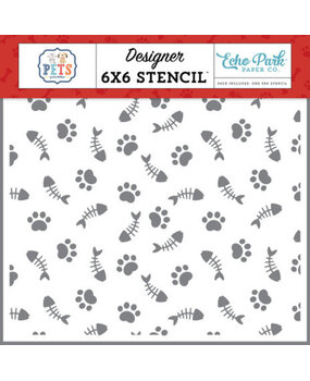 Echo Park Pets Feline Good Stencil (PET293034)