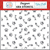 Echo Park Pets Feline Good Stencil (PET293034)