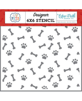 Echo Park Pets Best Friend Stencil (PET293033)* Echo Park Pets Best Friend Stencil (PET293033)*