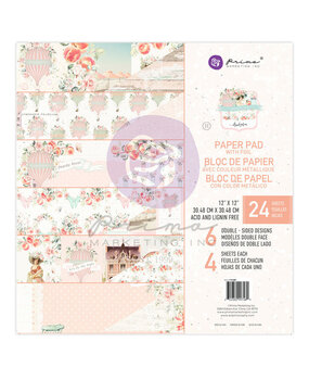 Prima Marketing Inc Peach Tea 12x12 Inch Paper Pad (997489)