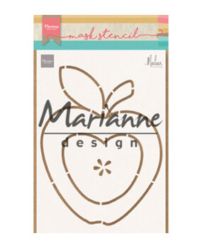Marianne Design Masking Stencil Apple by Marleen (PS8013) Marianne Design Masking Stencil Apple by Marleen (PS8013)