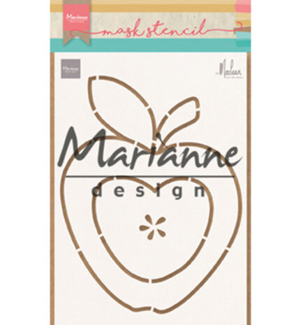Marianne Design Masking Stencil Apple by Marleen (PS8013) Marianne Design Masking Stencil Apple by Marleen (PS8013)