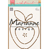 Marianne Design Masking Stencil Apple by Marleen (PS8013) Marianne Design Masking Stencil Apple by Marleen (PS8013)