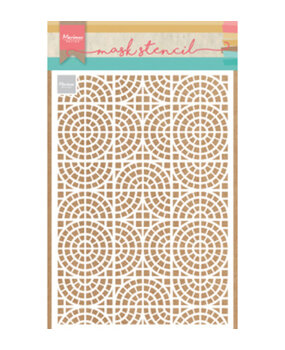 Marianne Design Masking Stencil Mosaic Tiles (PS8035) Marianne Design Masking Stencil Mosaic Tiles (PS8035)