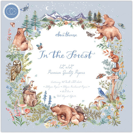 Craft Consortium In The Forest 12x12 Inch Paper Pad (CCPPAD031) Craft Consortium In The Forest 12x12 Inch Paper Pad (CCPPAD031)