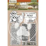 Stamperia Savana Grafiti Natural Rubber Stamp (WTKCC210)*