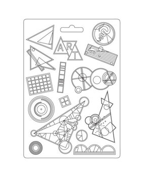 Stamperia Bauhaus Soft Mould A5 Kandinsky Rhythm (K3PTA5630)* Stamperia Bauhaus Soft Mould A5 Kandinsky Rhythm (K3PTA5630)*