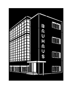 Stamperia Bauhaus Thick Stencil 20x25cm Palace (KSTD125)