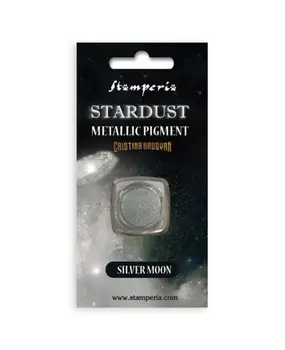 Stamperia Stardust Metallic Pigment Silver Moon (KAPRB04)