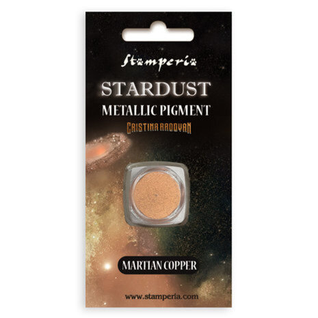 Stamperia Stardust Metallic Pigment Martian Copper (KAPRB03)