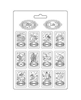 Stamperia Cosmos Infinity Soft Mould A4 Zodiac (K3PTA4548)