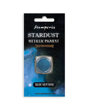 Stamperia Stardust Metallic Pigment Blue Neptune (KAPRB06) Stamperia Stardust Metallic Pigment Blue Neptune (KAPRB06)