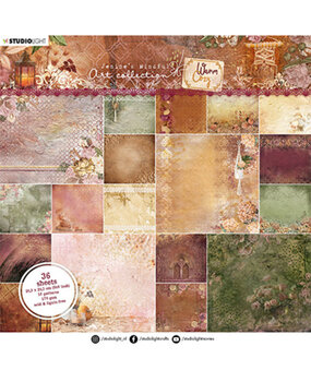 Studio Light Warm & Cozy 8x8 Inch Paper Pad (JMA-WAC-PP17) Studio Light Warm & Cozy 8x8 Inch Paper Pad (JMA-WAC-PP17)