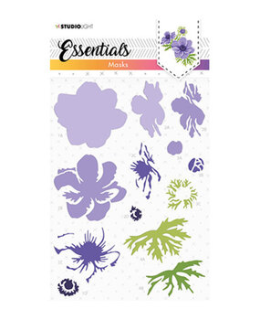 Studio Light Essentials Anemone A5 Masking Stencil (SL-ES-MASK81) Studio Light Essentials Anemone A5 Masking Stencil (SL-ES-MASK81)