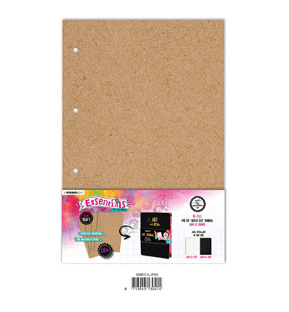 Studio Light Bold and Bright A4 Journal Pages Kraft (ABM-ES-JP09) Studio Light Bold and Bright A4 Journal Pages Kraft (ABM-ES-JP09)