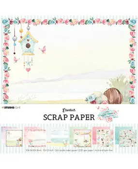 Studio Light Little Blossom 12x12 Inch Background Paper Pack (SL-LB-PS04) Studio Light Little Blossom 12x12 Inch Background Paper Pack (SL-LB-PS04)