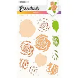 Studio Light Essentials Roses A5 Masking Stencil (SL-ES-MASK125)